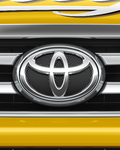 Toyota Hilux Mockup - Front View