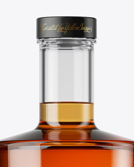 700ml Whiskey Bottle Mockup