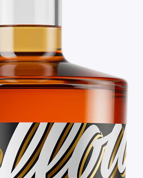 700ml Whiskey Bottle Mockup