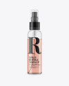 Clear Glass Spray Bottle Mockup Clear Glass Spray Bottle Mockup