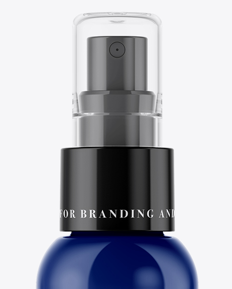 Glossy Spray Bottle Mockup Glossy Spray Bottle Mockup