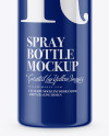 Glossy Spray Bottle Mockup Glossy Spray Bottle Mockup