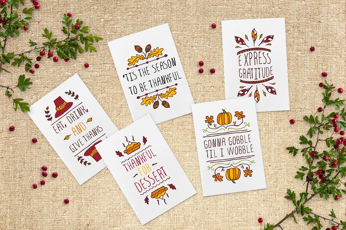 50 Thanksgiving greeting cards 50 Thanksgiving greeting cards