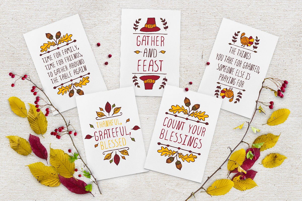 50 Thanksgiving greeting cards 50 Thanksgiving greeting cards