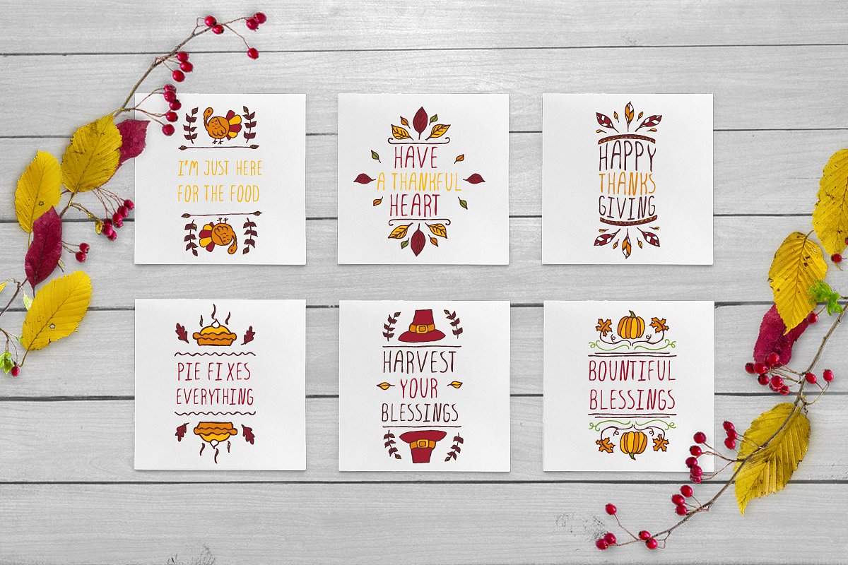 50 Thanksgiving greeting cards 50 Thanksgiving greeting cards