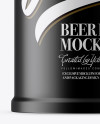 Matte Vintage Beer Bottle Mockup