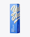 Metallic Box Mockup - Half Side View