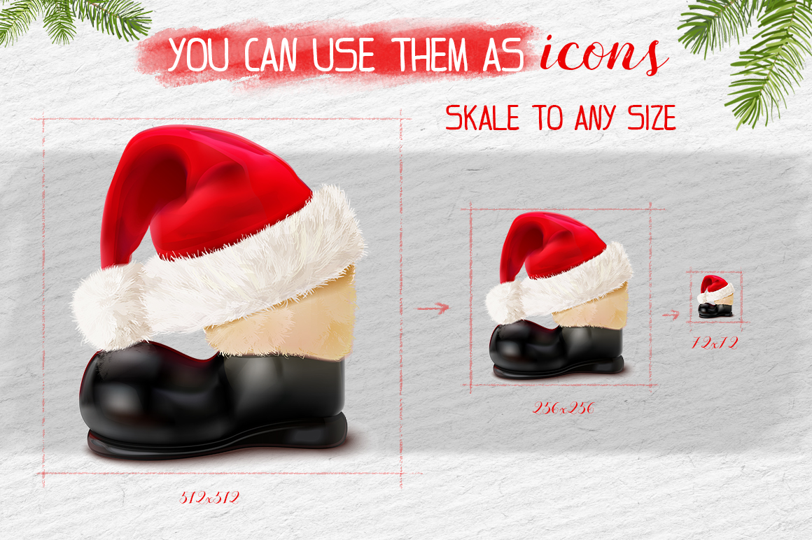 Christmas vector set Christmas vector set