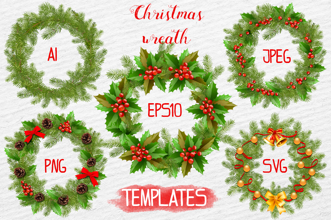 Christmas vector set Christmas vector set