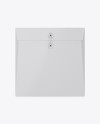 Kraft Envelope With String Closure Mockup