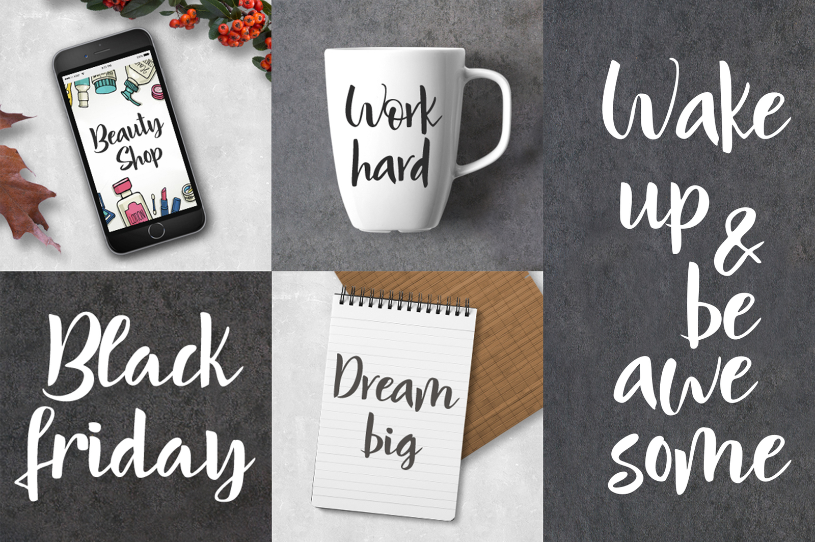 Mindfulness - handwritten font Mindfulness - handwritten font