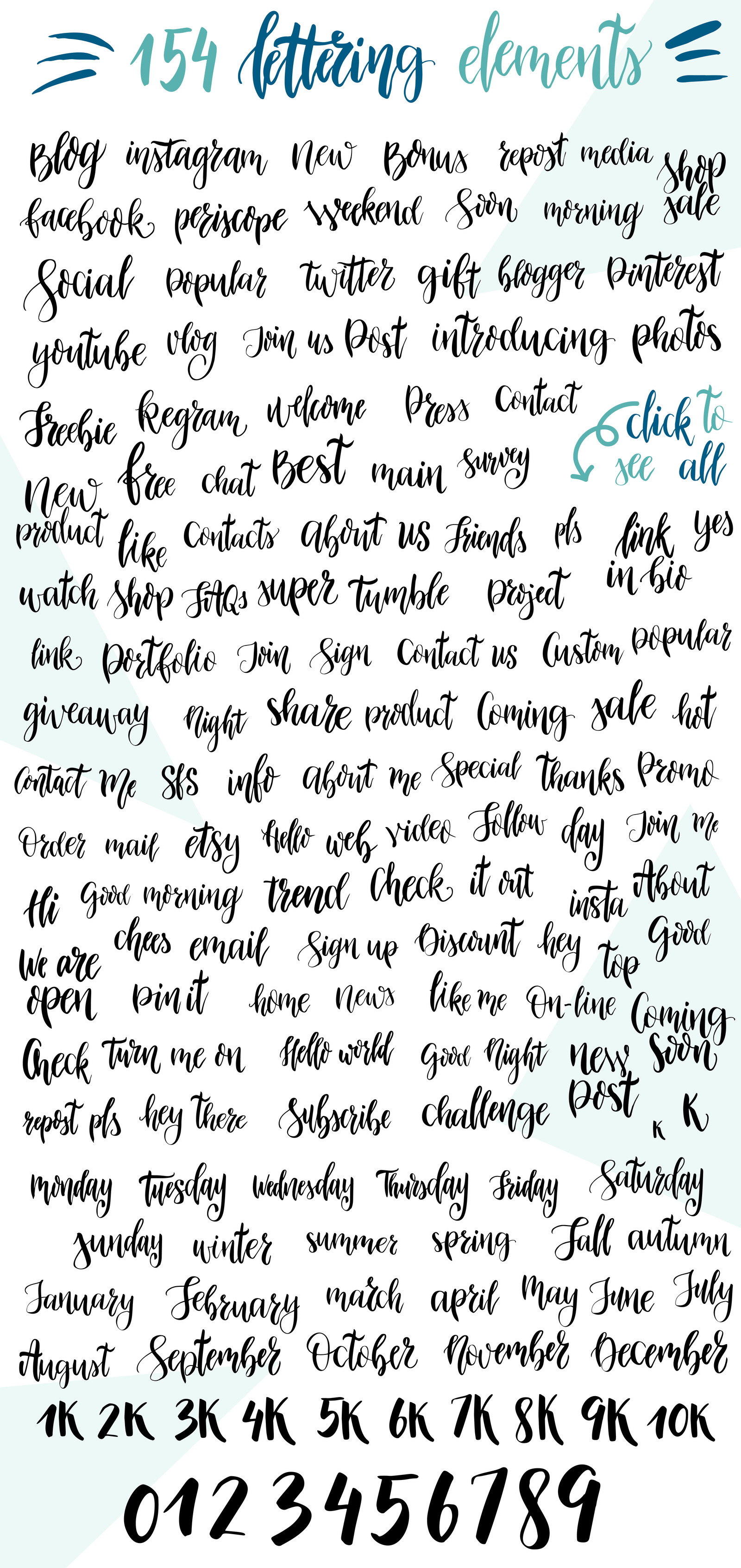 Social Media Lettering Creator Social Media Lettering Creator