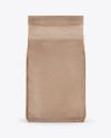 Kraft Bag Mockup - Front View