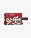 Cosmetic Bag Mockup - Front View