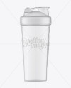 Clear Shaker Bottle Mockup