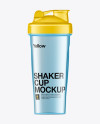 Clear Shaker Bottle Mockup