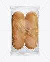 Hotdog Rolls 4 Pack Mockup