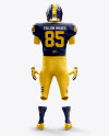 American Football Kit Mockup - Back View