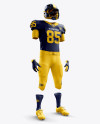 American Football Kit Mockup - Halfside View