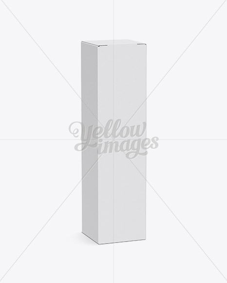 30ml Box Mockup Half-Side View 30ml Box Mockup Half-Side View