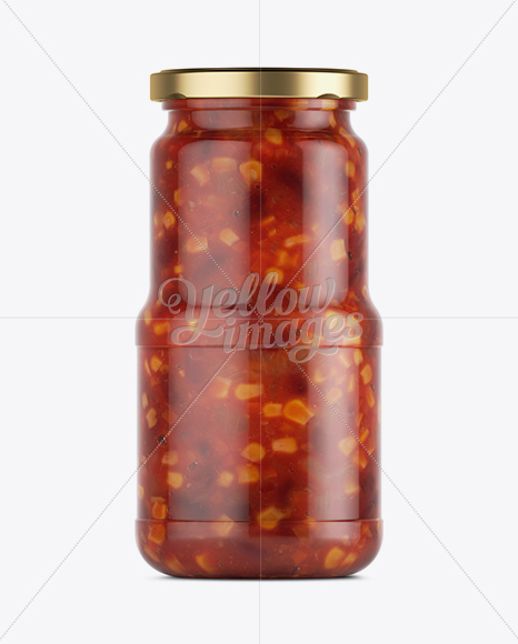 Mexican Salsa Jar Mockup - Free Download Images High Quality PNG, JPG