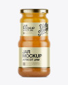 Apricot Jam Jar Mockup Apricot Jam Jar Mockup