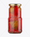 Pickled Sweet Peppers Jar Mockup