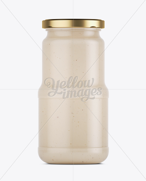 Mayonnaise Jar Mockup