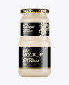 Mayonnaise Jar Mockup