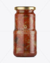 Canned Vegetable Sauce Jar Mockup Canned Vegetable Sauce Jar Mockup