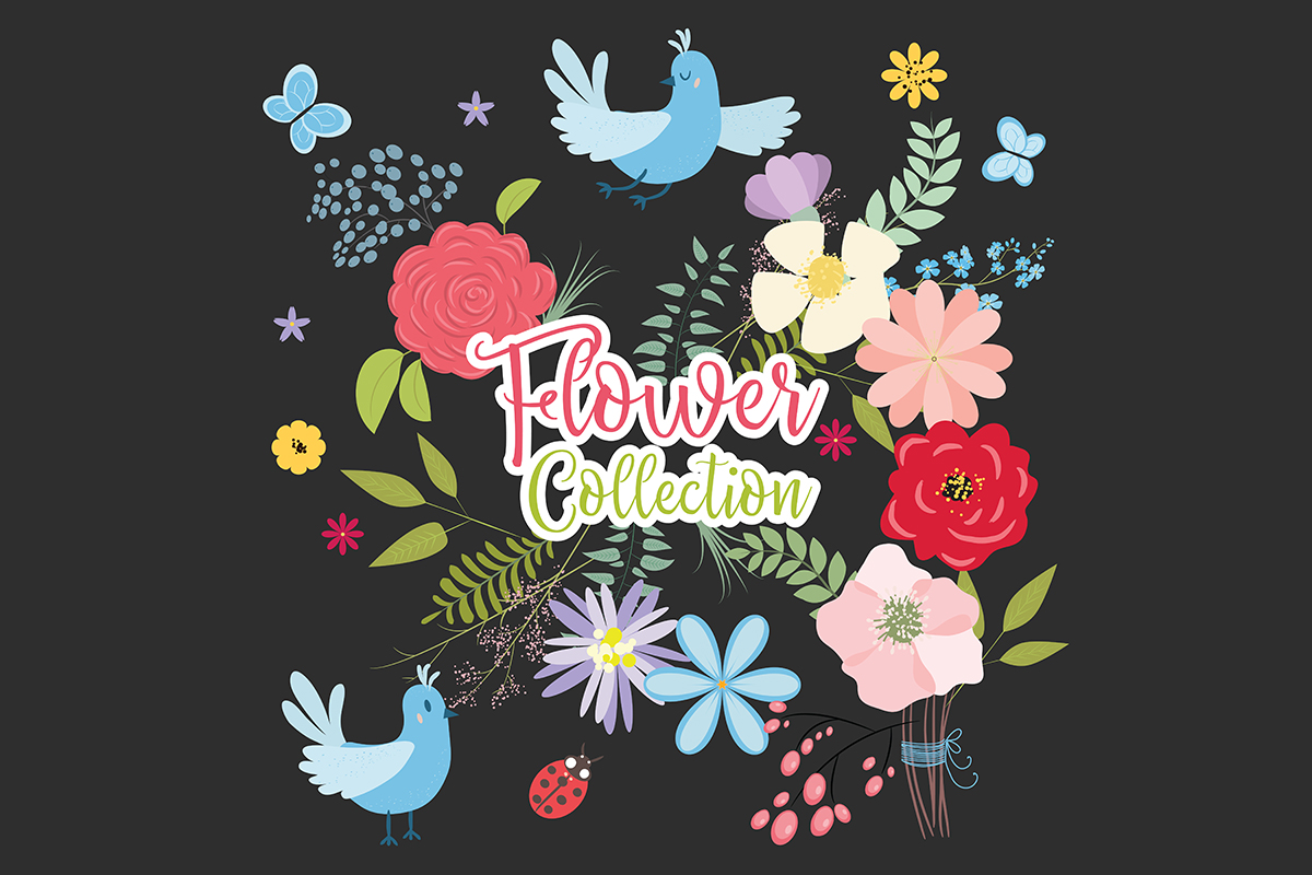 Vector Flower Collection Vector Flower Collection