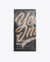 Kraft Paper Coffee Bag Mockup - Front View