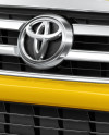 Toyota Hilux Mockup - Half Side View