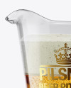 Pilsner Beer Pitcher Mockup