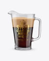 Stout Beer Pitcher Mockup