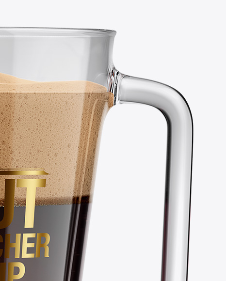 Stout Beer Pitcher Mockup