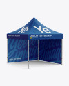 Display Tent W/ Two Walls Mockup