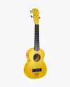 Ukulele Mockup - Half Side View