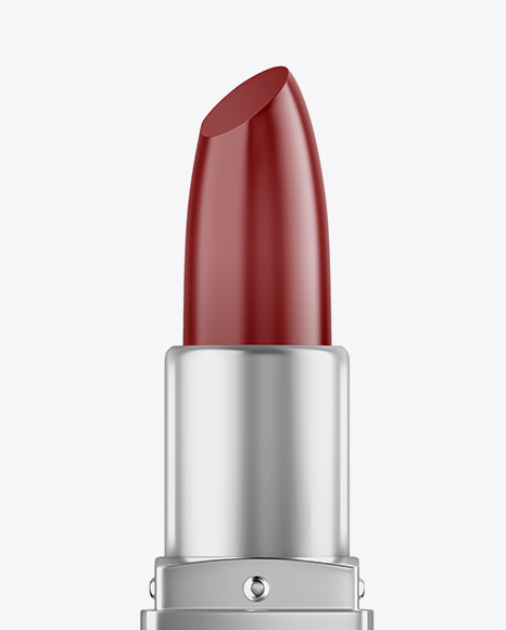 Opened Matte Square Lipstick Mockup