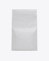 Stitched Paper Bag Mockup - Front View