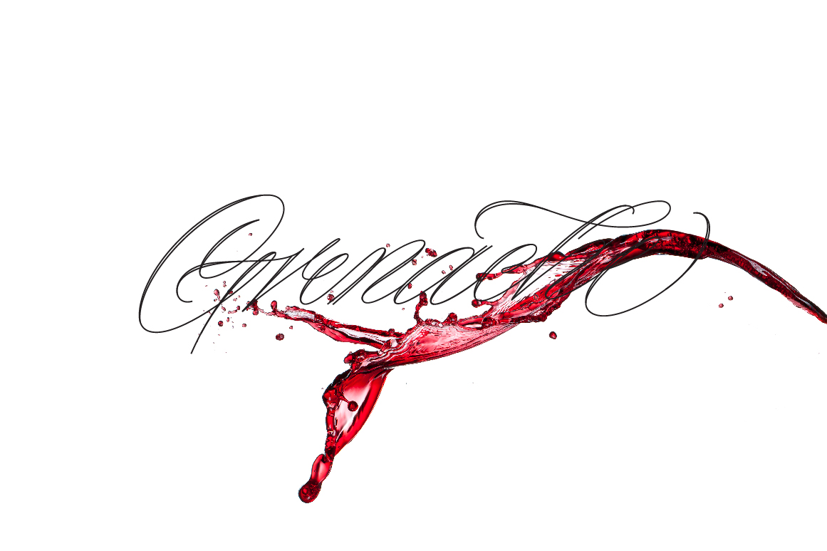 Wine type lettering collection