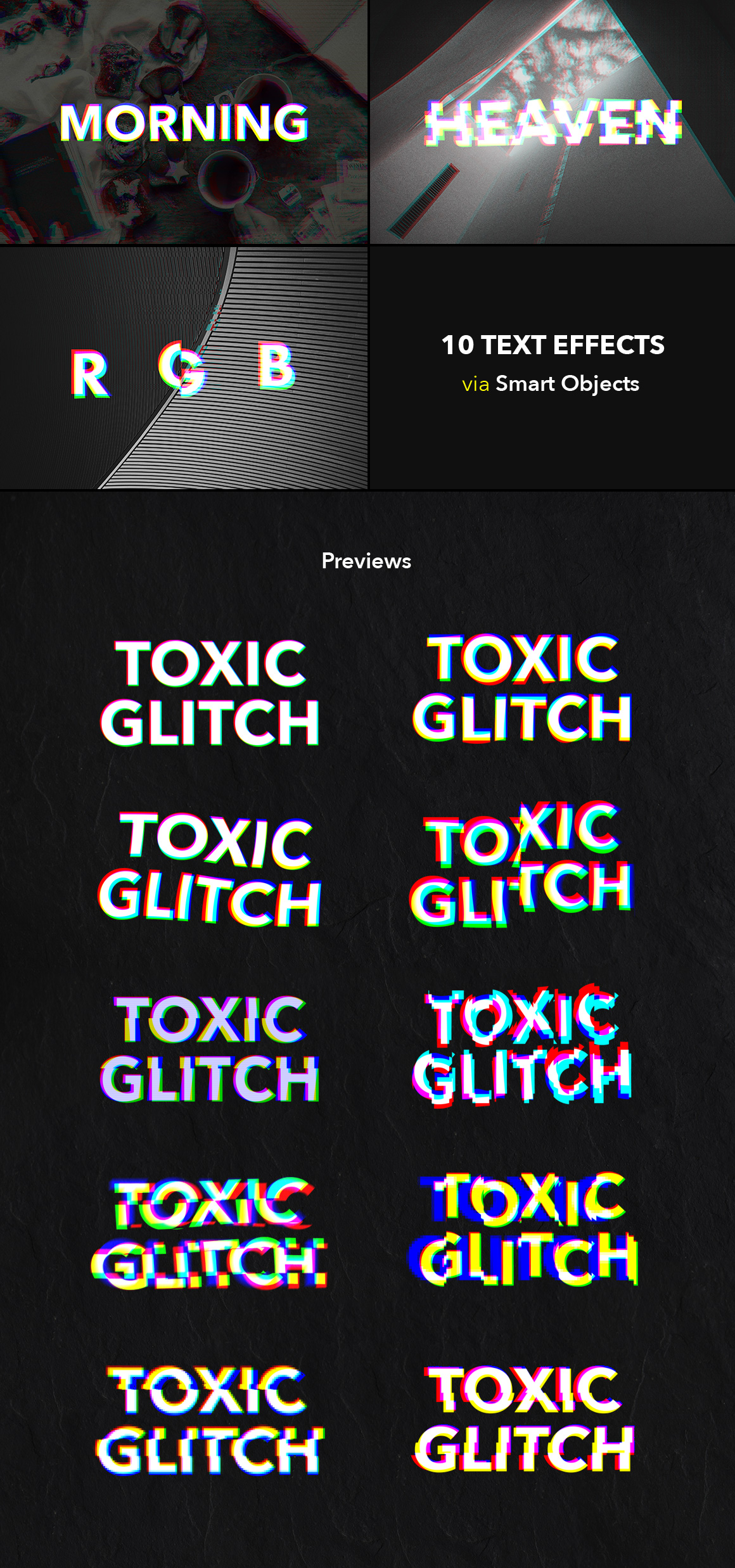 Toxic Potion Glitch Effects Pack