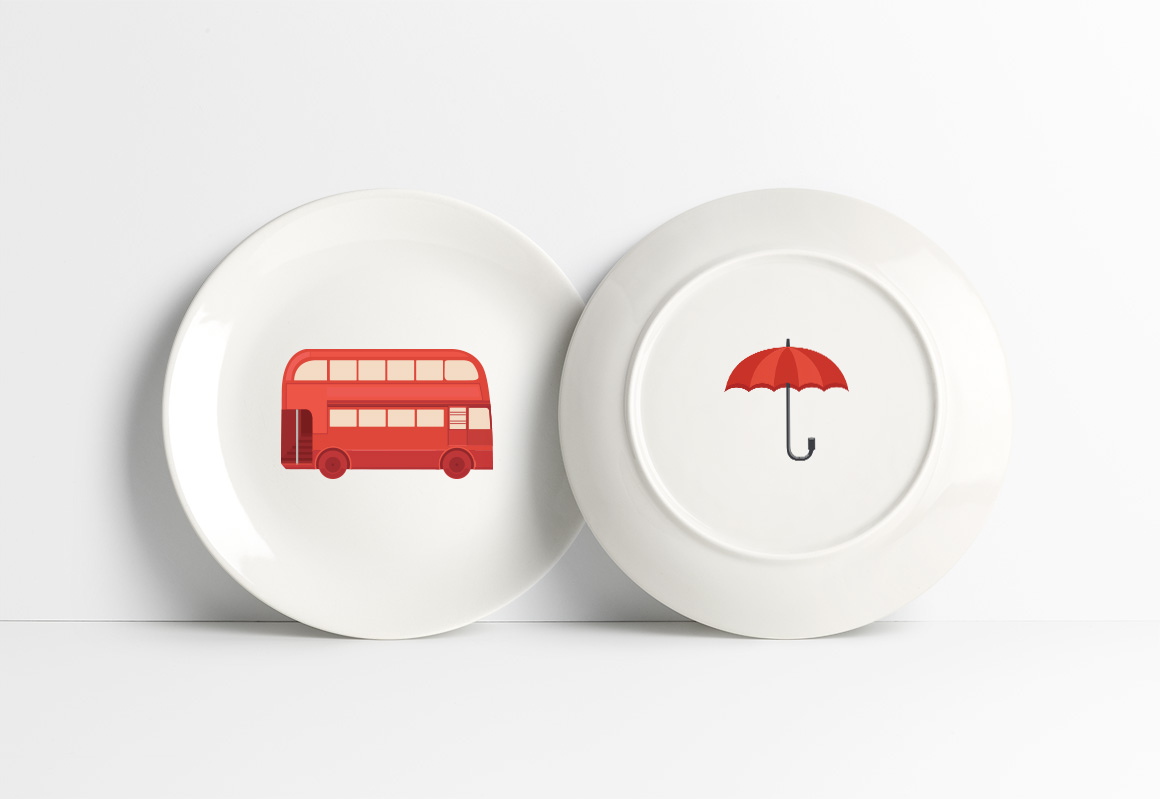 London vector set