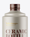 Ceramic Bottle Mockup Ceramic Bottle Mockup