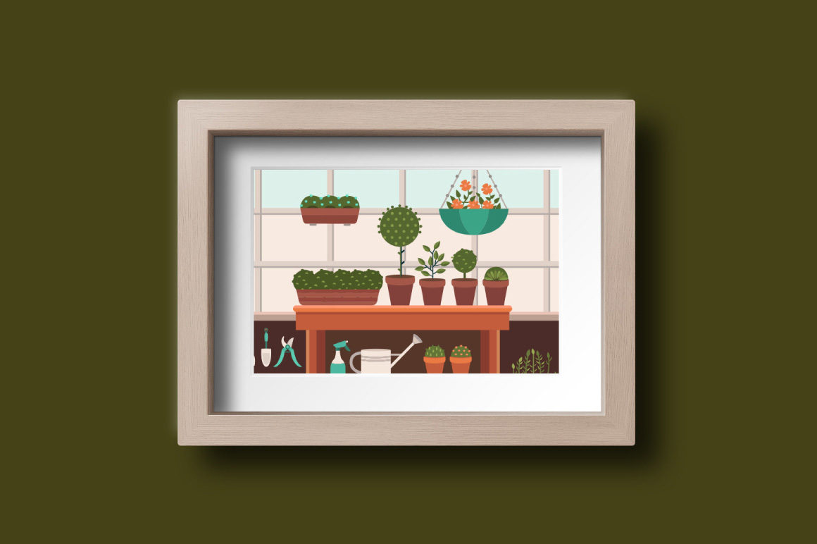 Gardening illustrations Gardening illustrations