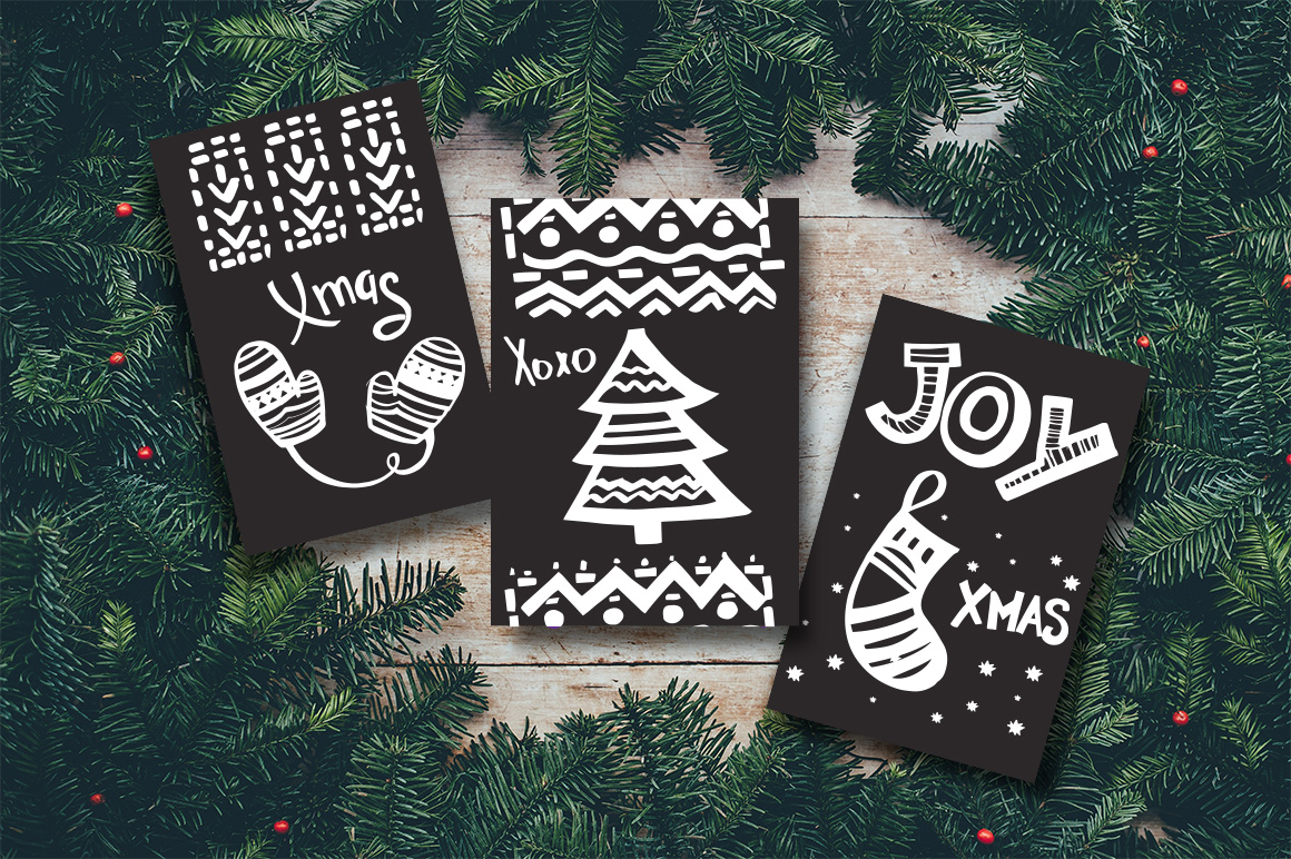 Handdraw Christmas elements Handdraw Christmas elements