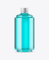 Glass Bottle W/ Liquor Mockup Glass Bottle W/ Liquor Mockup
