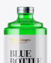 Glass Bottle W/ Liquor Mockup Glass Bottle W/ Liquor Mockup