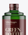 Green Glass Bottle Mockup Green Glass Bottle Mockup