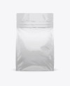 2oz Glossy Food Bag Mockup - Front View